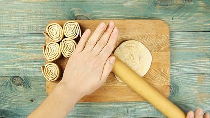 Рецепт Слоеных корзинок с кремом и карамелью