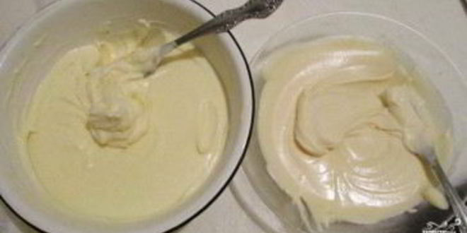 Рецепт творожно-бананового крем