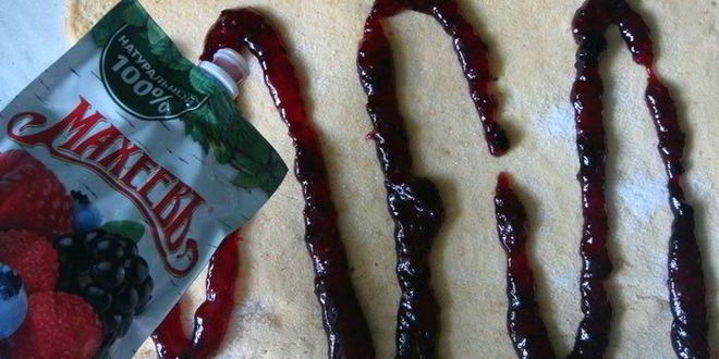 Рецепт тыквенного рулета с джемом и кремом