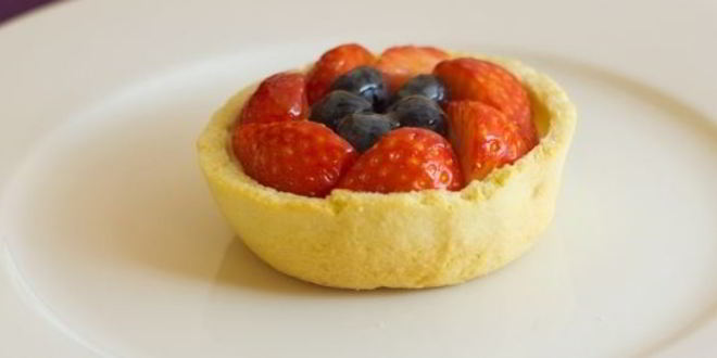 Рецепт ягодных корзиночек с заварным кремом