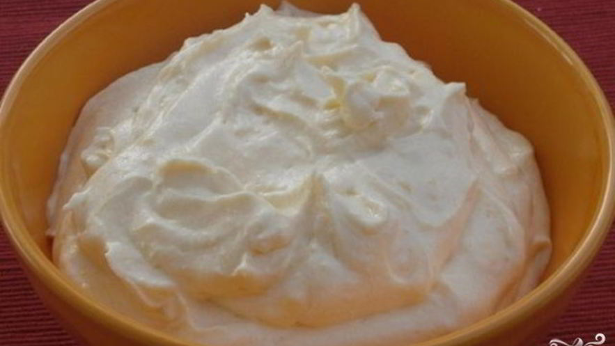 Рецепт заварного творожного крема