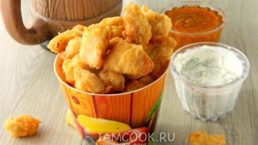 Рецепт куриного попкорна