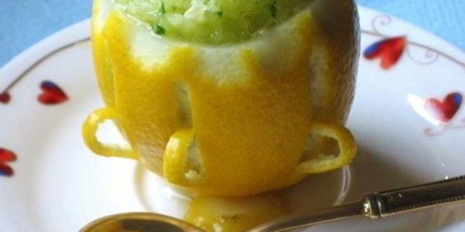 Рецепт ледяного десерта sorbetto