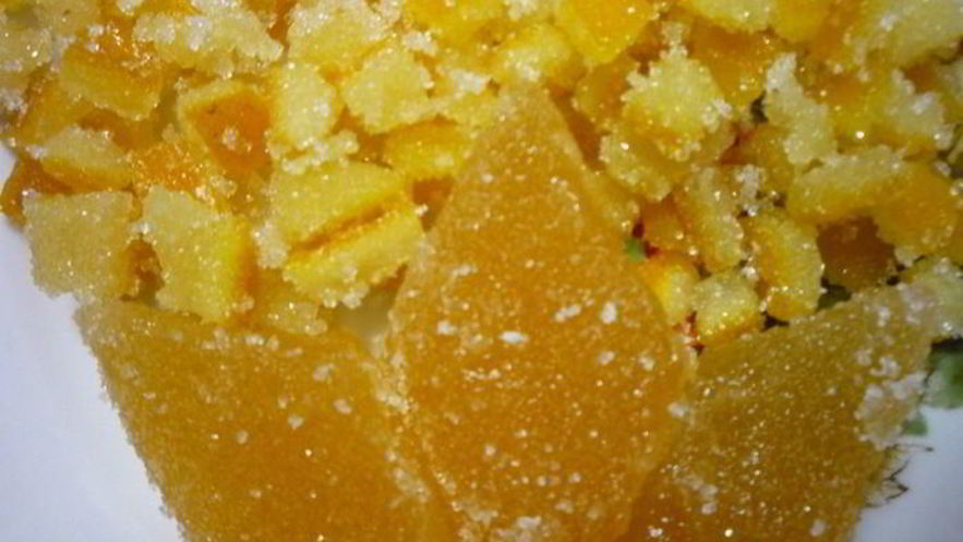 Рецепт апельсиновых цукатов и мармелад