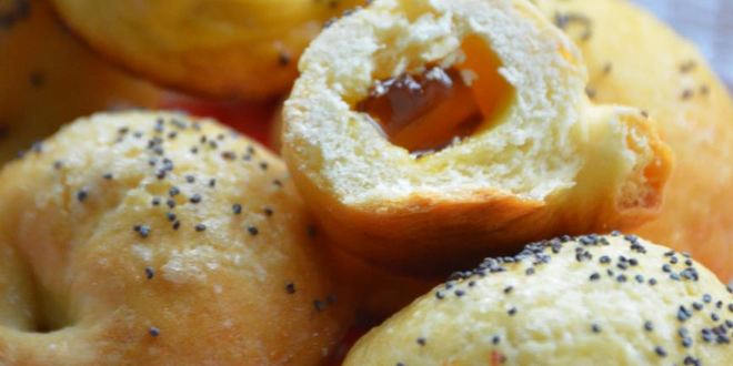 Рецепт булочек с мармеладом