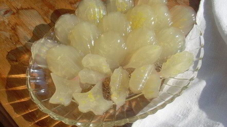 Рецепт имбирно-лимонных мармеладки 0 калорий