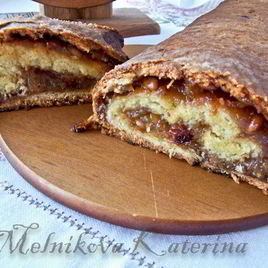 Рецепт Рулета с луковым мармеладом