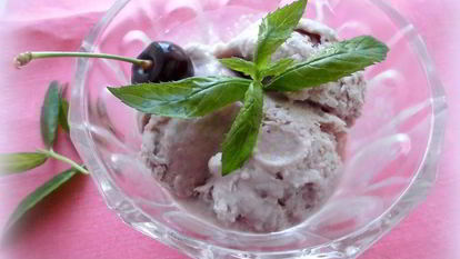 Рецепт Черешневого мороженого