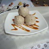 Рецепт Домашнего бананового мороженого с шоколадно-ореховой крошкой