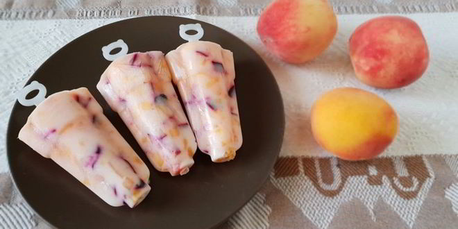 Рецепт йогуртового мороженого с фруктами