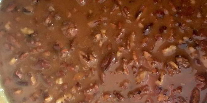 Рецепт карамельного мороженого с карамельными орешками