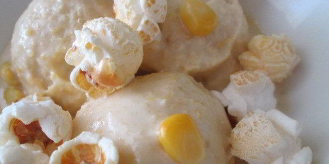 Рецепт кукурузного мороженого