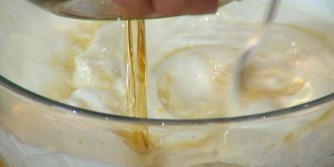 Рецепт лимонно-сметанного мороженое