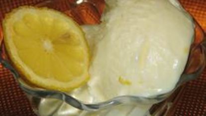 Рецепт Лимонного мороженого