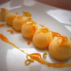 Рецепт Мандаринового мороженого