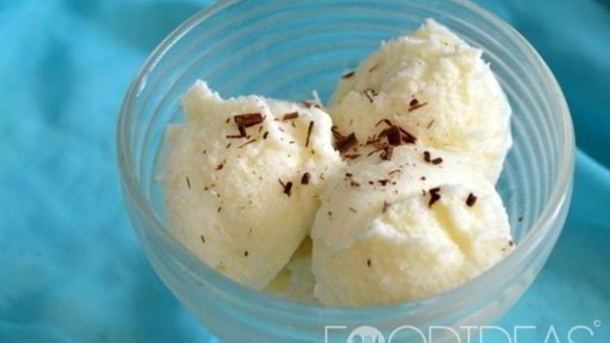 Рецепт молочного мороженого