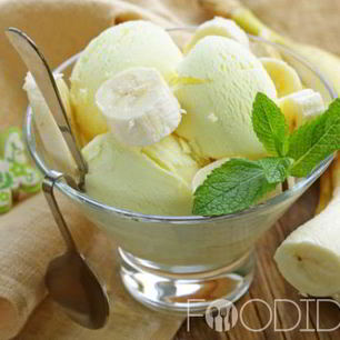 Рецепт Мороженого из банана и молока