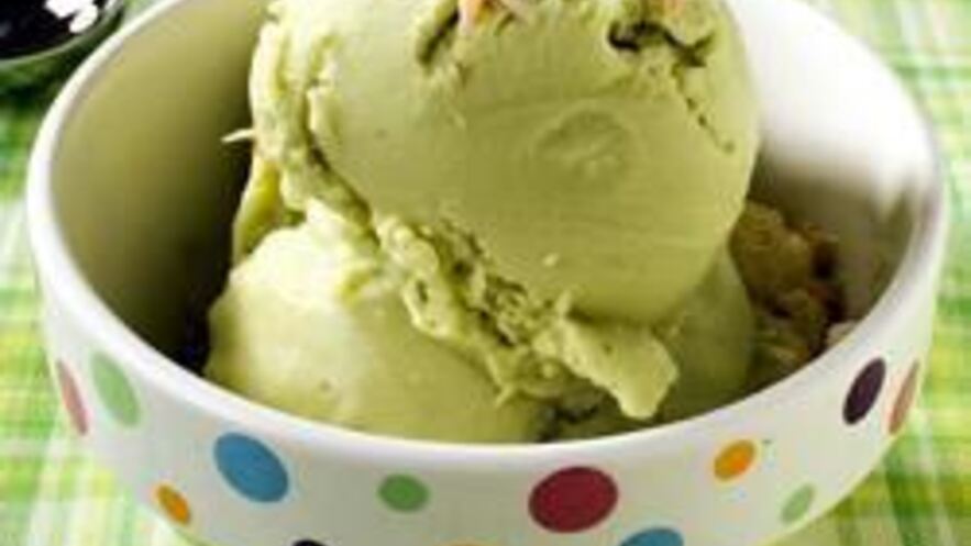 Рецепт мороженого из кокоса и авокадо