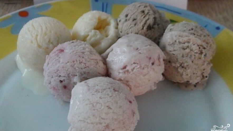 Рецепт мороженого из яиц и сливок