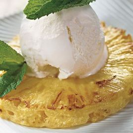 Рецепт Мороженого с ананасом