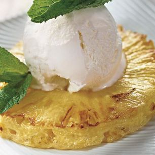 Рецепт Мороженого с ананасом