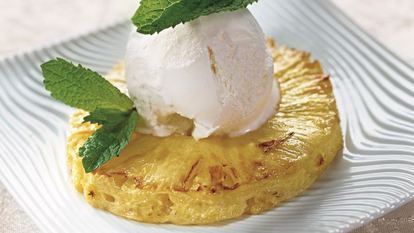 Рецепт Мороженого с ананасом