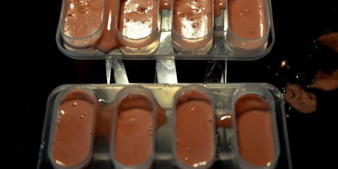 Рецепт мороженого с ягодным желе