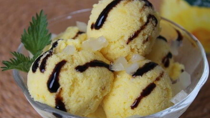 Рецепт мороженого тропический рай с ананасами