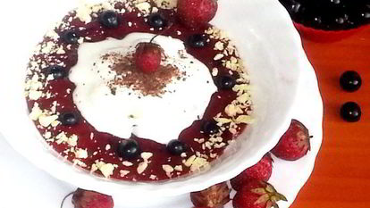 Рецепт Мороженого в ягодном раю