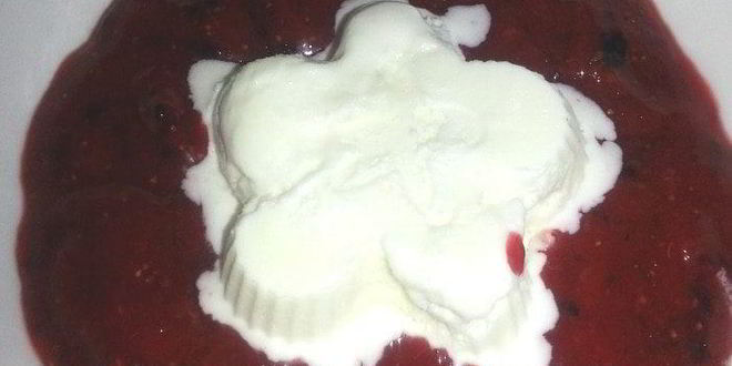 Рецепт мороженого в ягодном раю