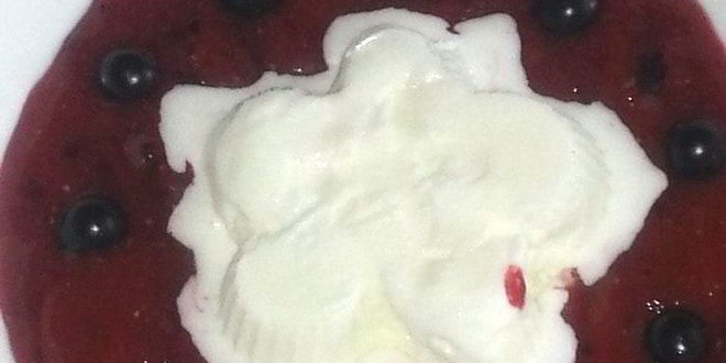 Рецепт мороженого в ягодном раю