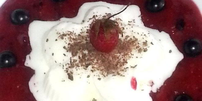 Рецепт мороженого в ягодном раю