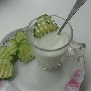 Рецепт Огуречного мороженого