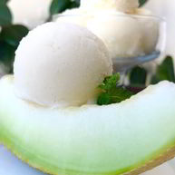 Рецепт Простого мороженого из дыни