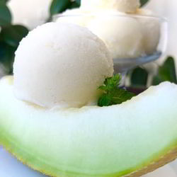 Рецепт Простого мороженого из дыни