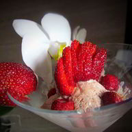 Рецепт Шоколадна-миндального мороженого