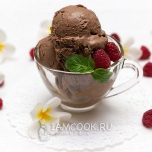 Рецепт Шоколадного мороженого