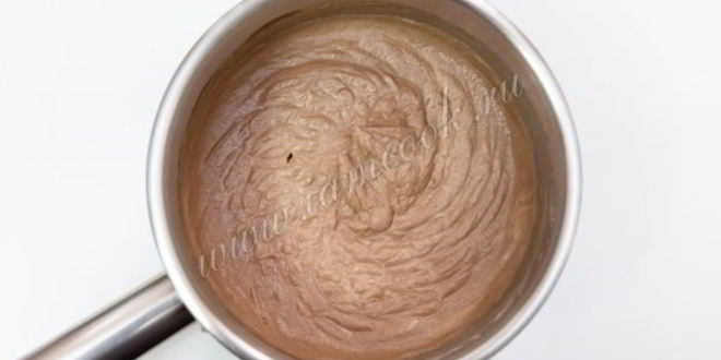 Рецепт шоколадного мороженого