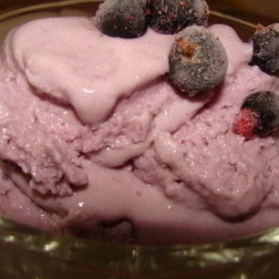 Рецепт Сливочного мороженого Сиреневого облака