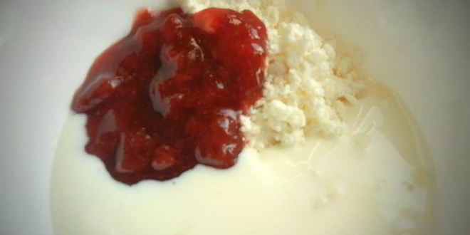 Рецепт творожного мороженого стройняшка