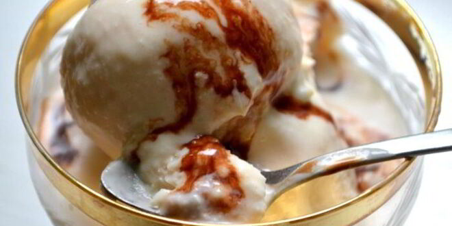 Рецепт ванильного мороженого в старом стиле