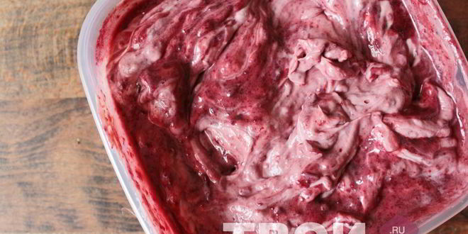 Рецепт вишневого мороженого