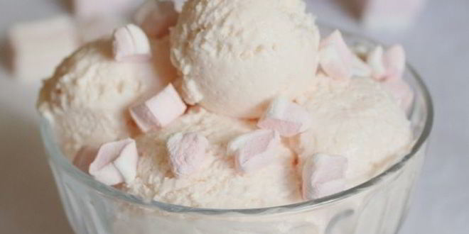 Рецепт зефирного мороженого