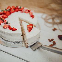 Рецепт Бисквита с клубничным муссом