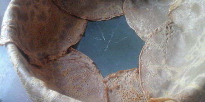 Рецепт блинного торта-мусса тропик