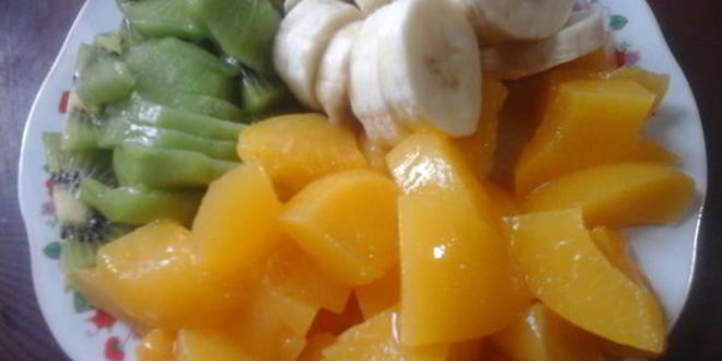 Рецепт блинного торта-мусса тропик