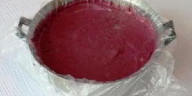 Рецепт черничного мусса для торта