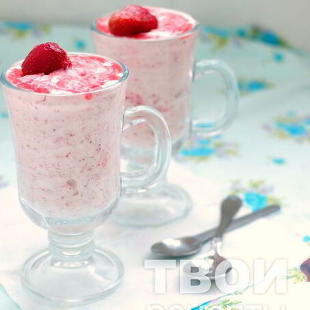 Рецепт Клубничного мусса