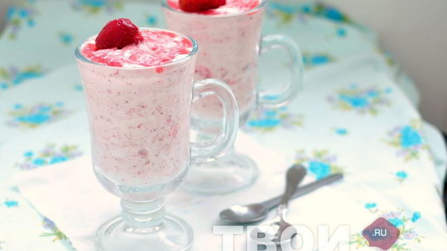 Рецепт клубничного мусса