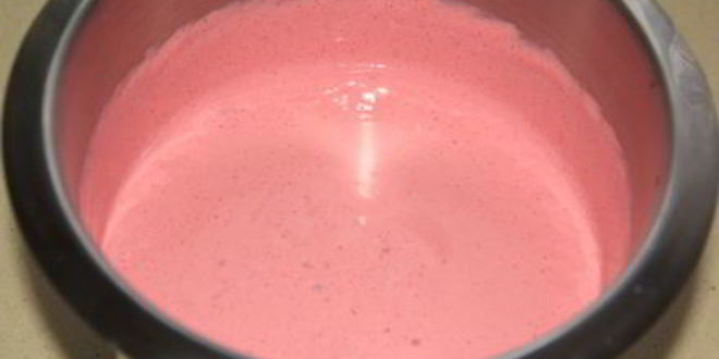 Рецепт клюквенного муссового десерта